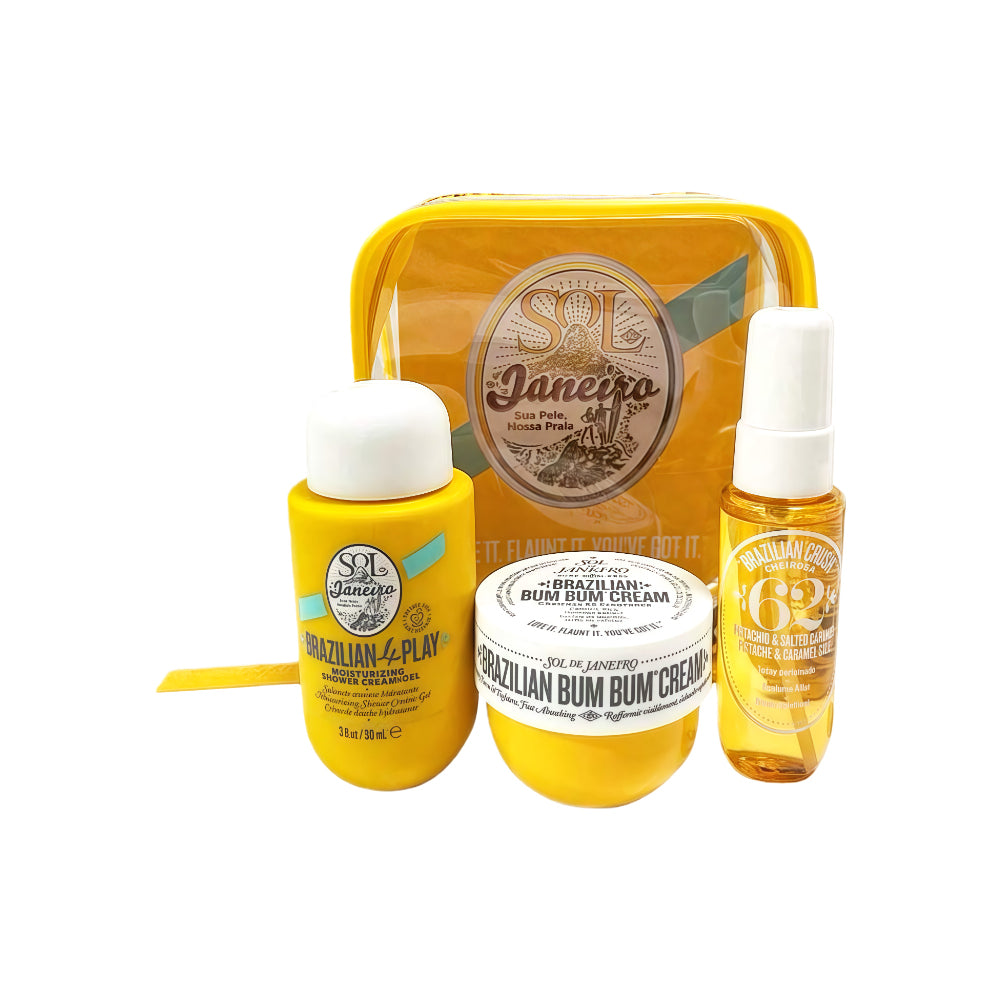 Sol de Janeiro Bum Bum Jet Set Travel Body Care Trio Cheirosa 62