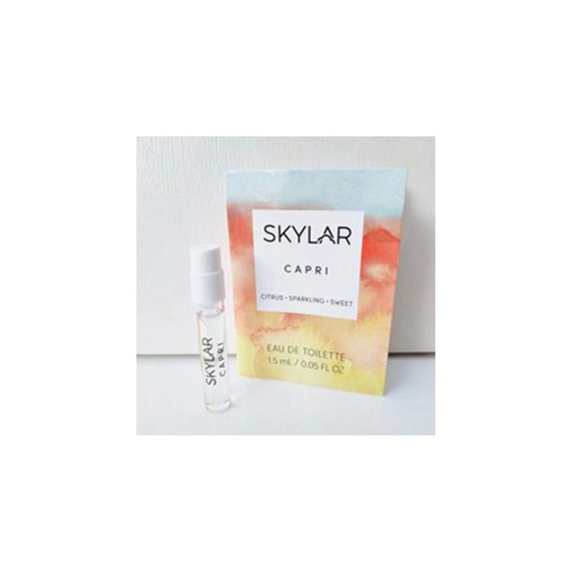 Skylar CAPRI Eau de Toilette Spray Mini Size Vial 1.5 ml/.05 Oz