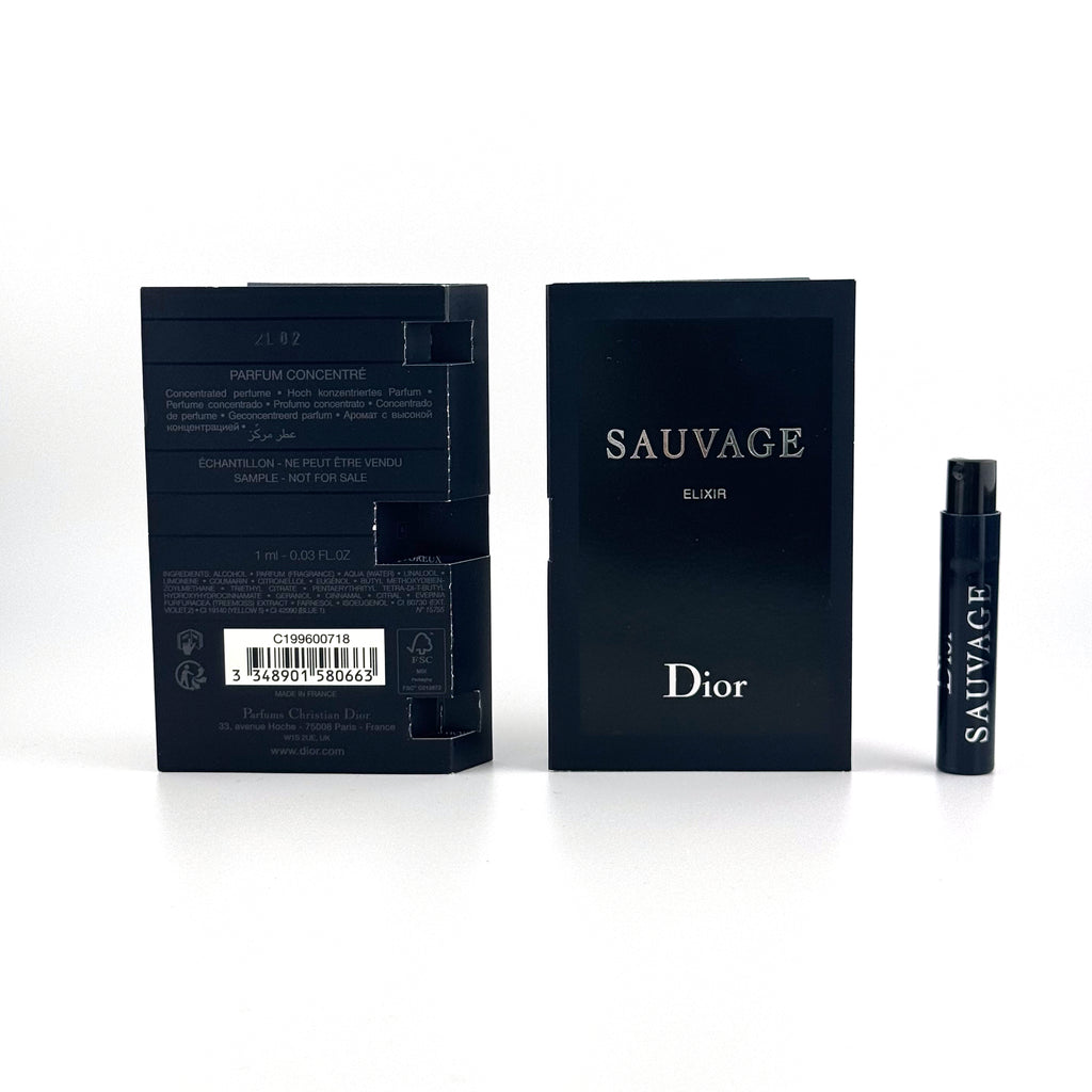 Christian Dior Sauvage Eau De Parfum Elixir (1ml/0.03 Fl.Oz) Travel Size