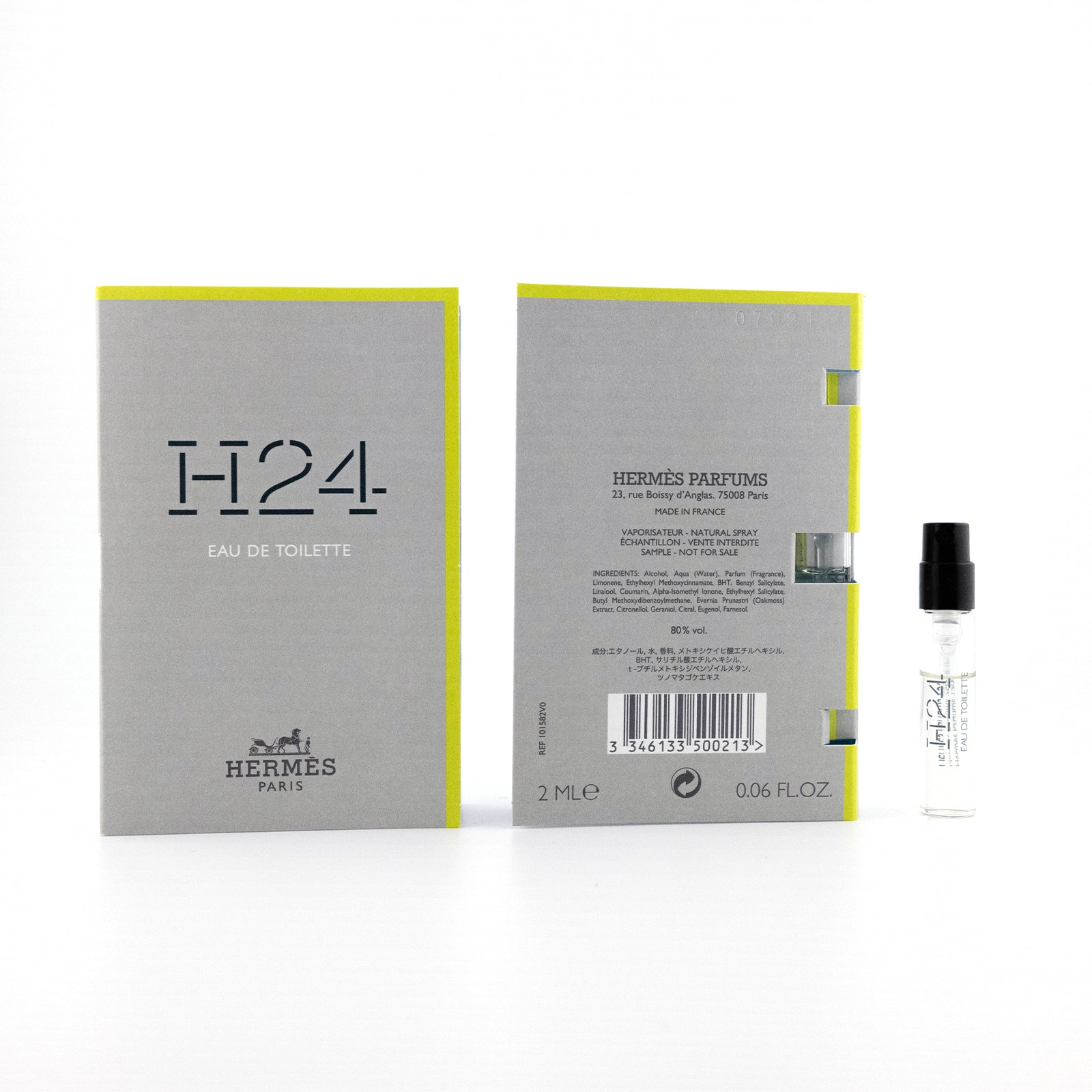 Hermès H24 Eau De Toilette (2ml/0.06 Fl.Oz) Travel Size