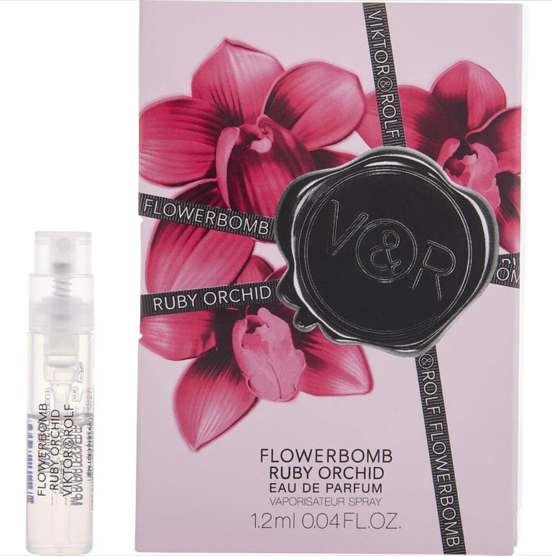 Viktor & Rolf Flowerbomb Ruby Orchid eau de parfum spray sample 0.04 oz.