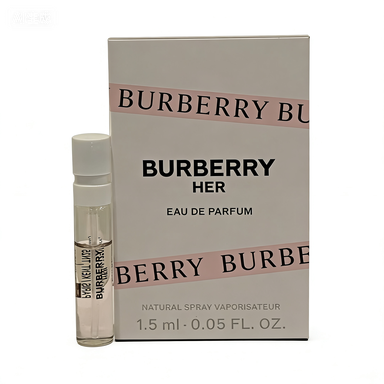 Burberry Her Perfume Sample Spray Vial EDP - 1.5 mL/.05oz