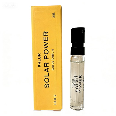Phlur Solar Power Eau de Parfum Sample EDP Perfume Spray 0.06 Oz 2 mL