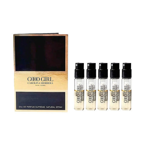 5-Pack Carolina Herrera Good Girl Eau De Parfum (5x1.5ml/0.05 Fl.Oz) Travel Size