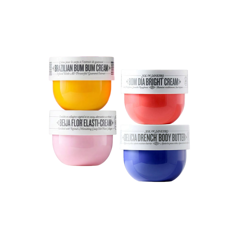 Sol de Janeiro 4-Piece Mini Body Cream Set (4x25ml)
