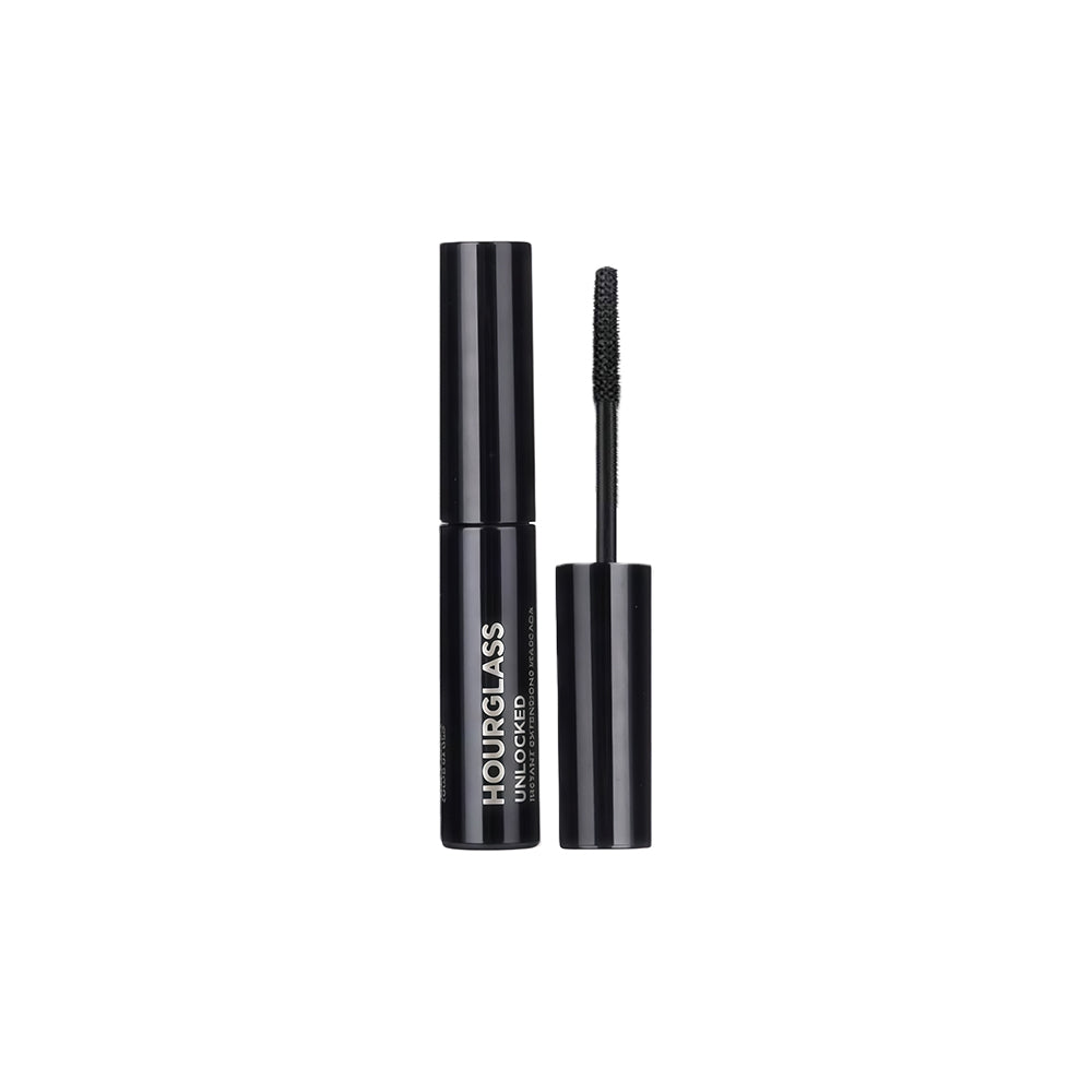 Hourglass Unlocked Instant Extensions Mascara Ultra Black 2.7g /0.09 Oz,Travel Size (Mini)