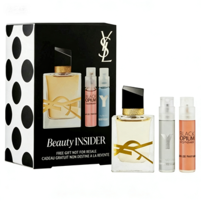 YSL Yves Saint Laurent Top Shelf Birthday Set Libre Eau De Parfum 1oz Travel