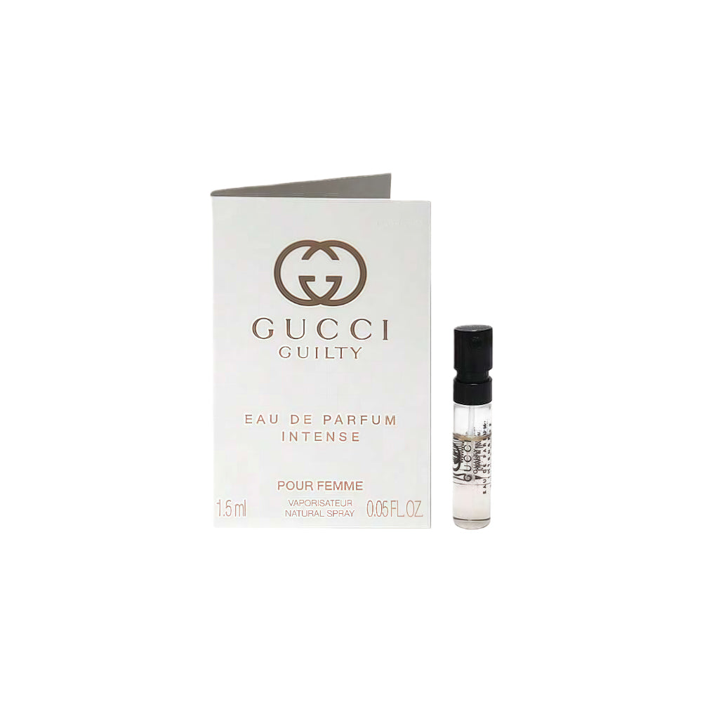 Gucci Guilty EDP Intense Sample Perfume Women With Mandarin, Ylang Ylang And Patchouli EDP Spray Pour Femme 0.05 Fl Oz/1.5ml Mini Travel Size