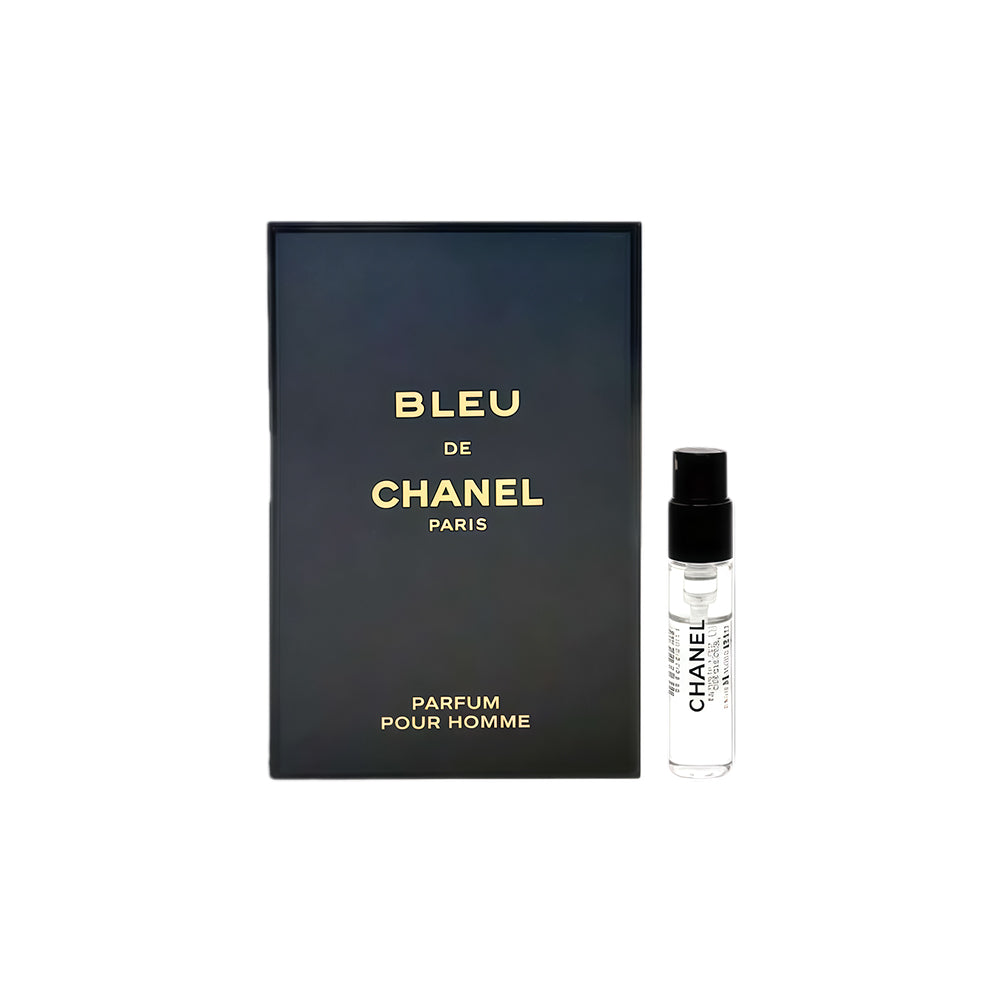 Chanel Bleu De Chanel Pour Homme PARFUM For Men Spray Vial 1.5ML/0.05 Fl.Oz Travel Size Mini