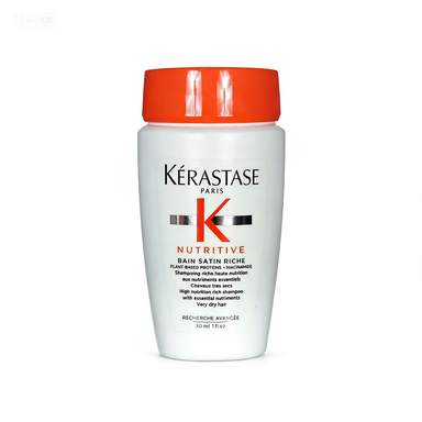 Kerastase Nutritive Bain Satin Riche Shampoo For Very Dry Hair 1oz/30ml