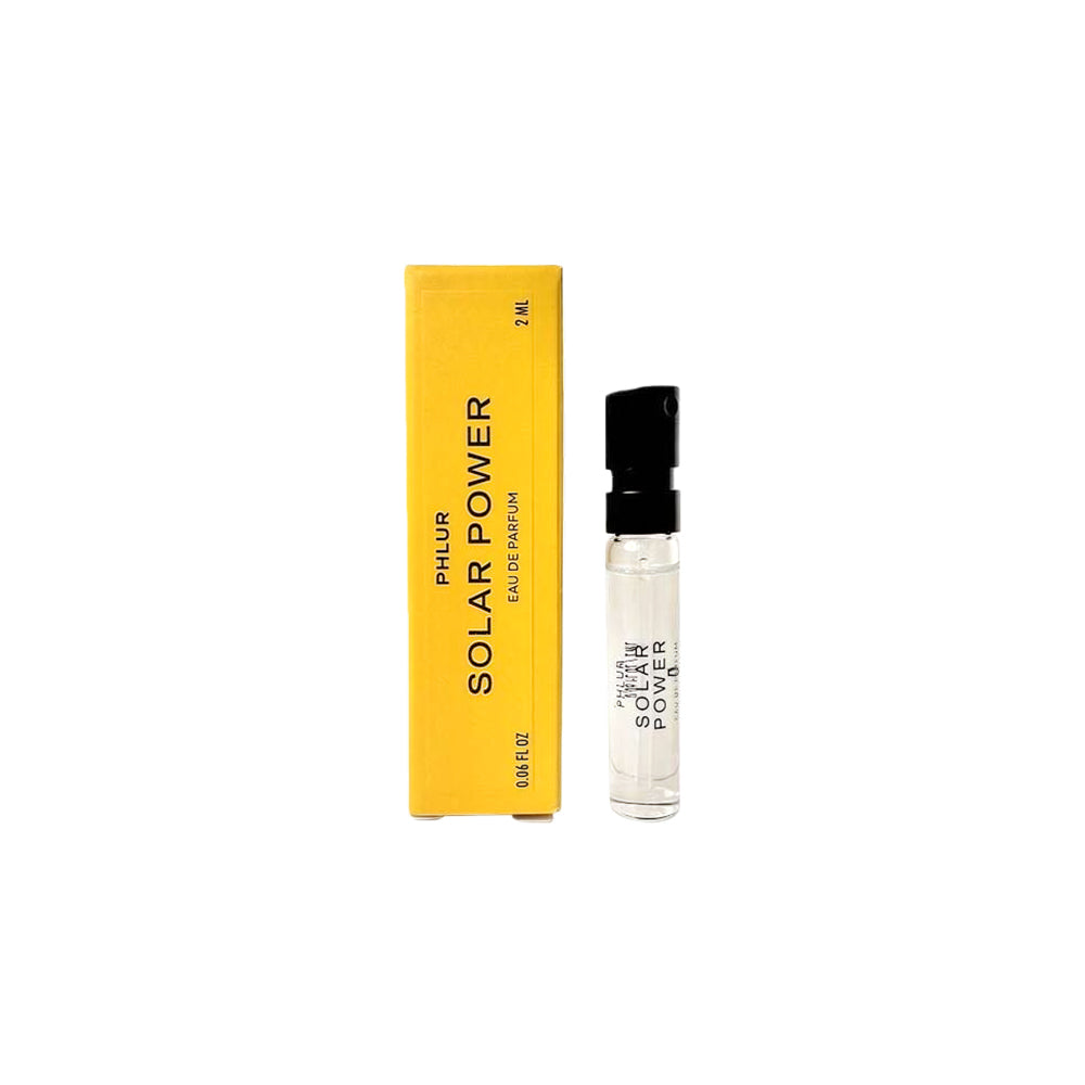 Phlur Solar Power Eau De Parfum (2ml/0.06 Fl.Oz) Travel Size