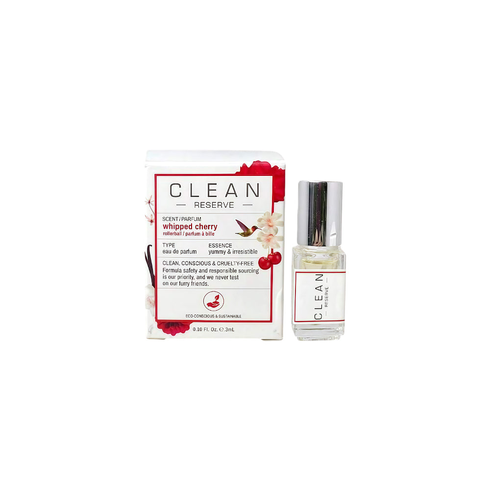 Clean Reserve Whipped Cherry Eau De Parfum Rollerball (3ml/0.1 Fl.Oz) Travel Size