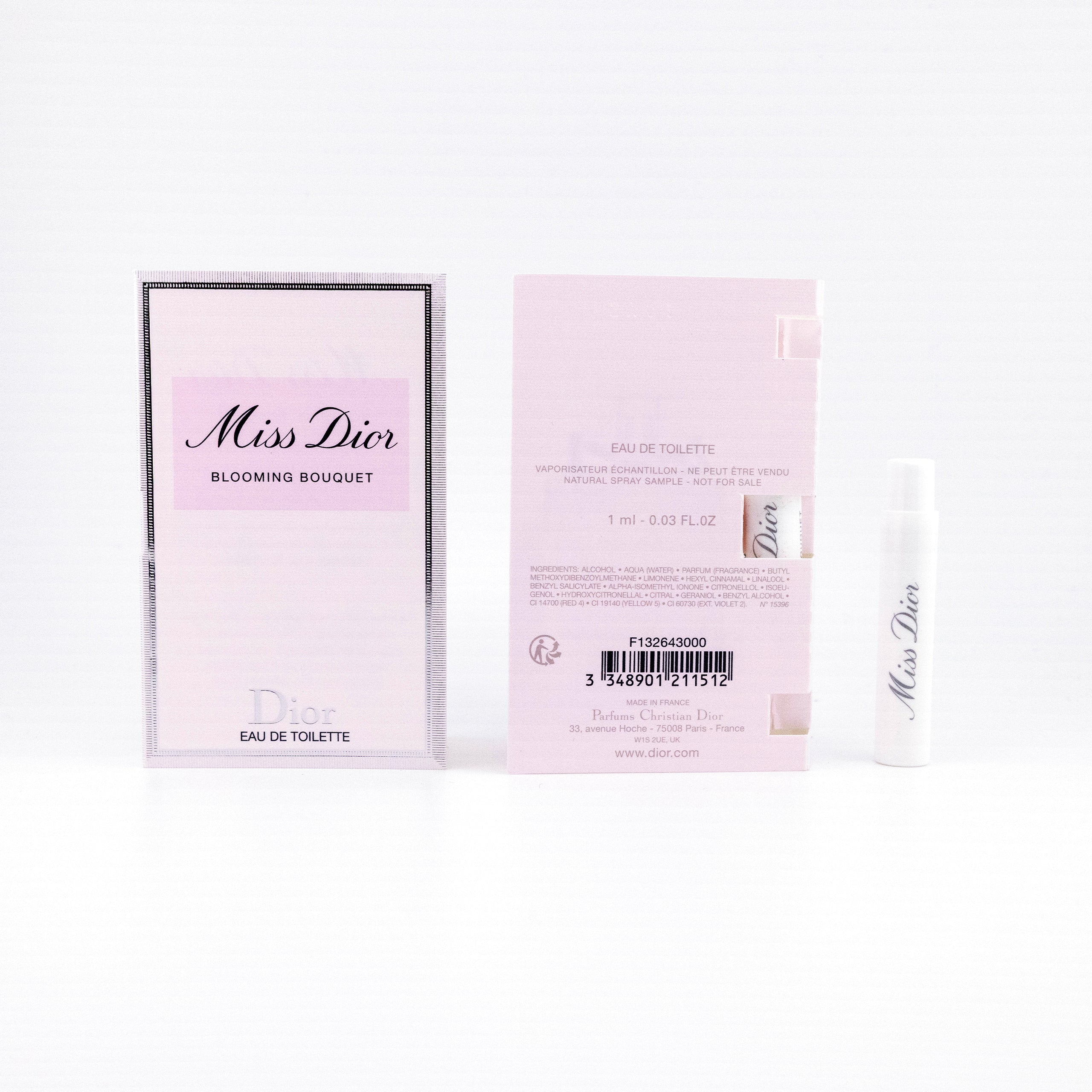 Christian Dior Miss Blooming Bouquet Eau De Toilette (1ml/0.03 Fl.Oz) Travel Size