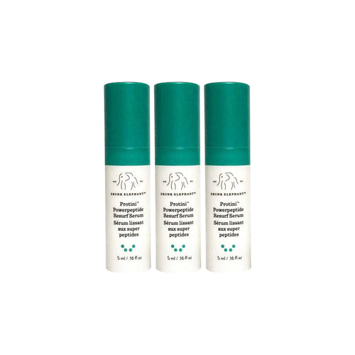 3-Pack Drunk Elephant Protini Powerpeptide Resurf Serum (3x5ml/0.16 Fl.Oz) Travel Size