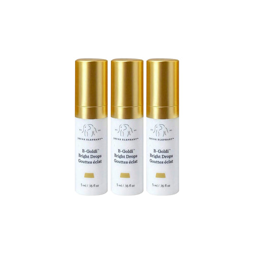 3-Pack Drunk Elephant B-Goldi Bright Illuminating Drops (3x5ml/0.16 Fl.Oz) Travel Size