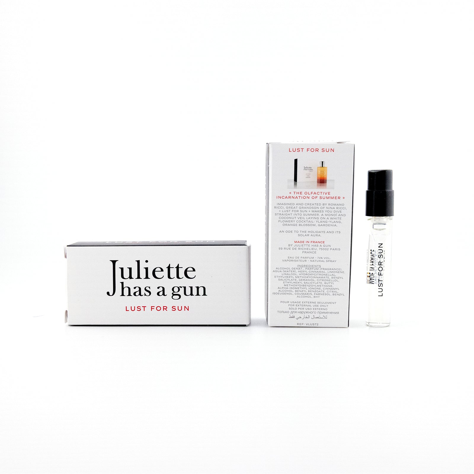 Juliette Has A Gun Unisex Lust For Sun EDP Spray 0.05 oz 1.7mL