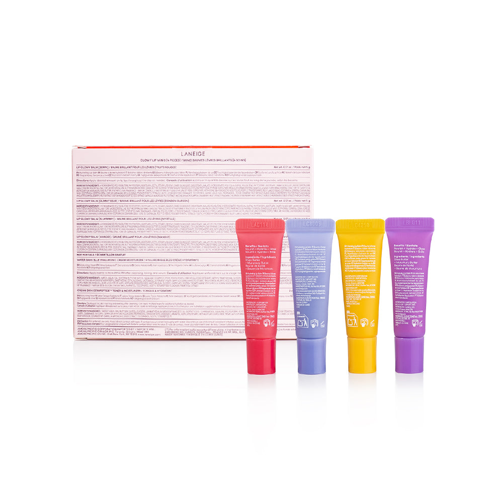 Laneige Holiday Mini Glow 4 Lip Balm Set (4x5g)