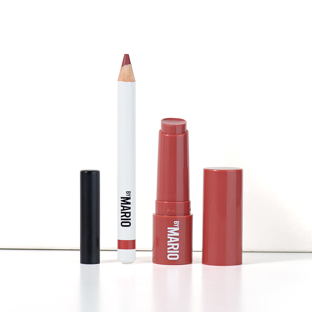 Makeup By Mario Dream Lip Kit Mini Lip Plumper & Pencil (1g+0.9g)