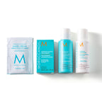 Moroccanoil Hydrating Travel Kit (4-Piece Set) - With Shampoo, Conditioner, Treatment Oil & Hand Cream