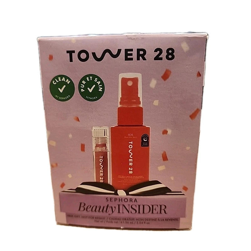 Sephora Beauty Insider Tower 28 ShineOn Lip Jelly & SOS Daily Rescue