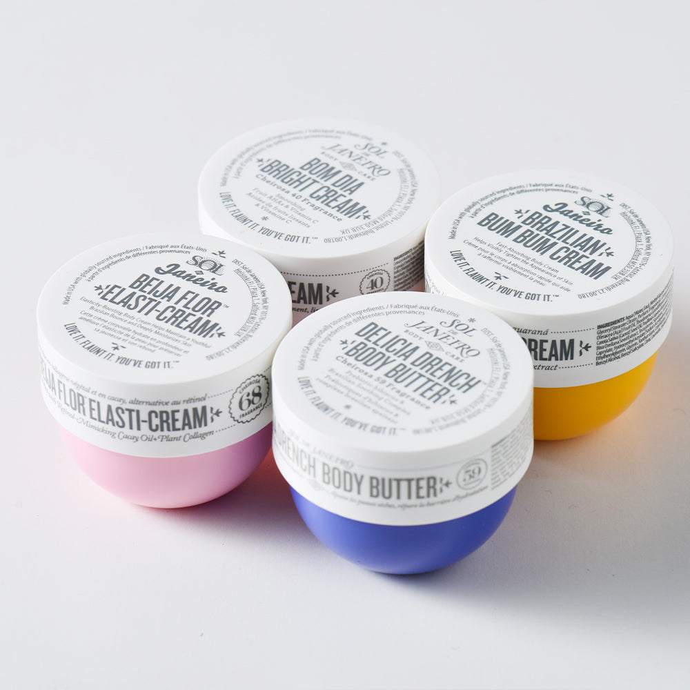 Sol de Janeiro 4-Piece Mini Body Cream Set (4x25ml)