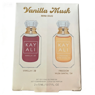 Kayali Vanilla Musk Mini Duo - .17 oz ea Vanilla|28- Freedom Musk Santal|34