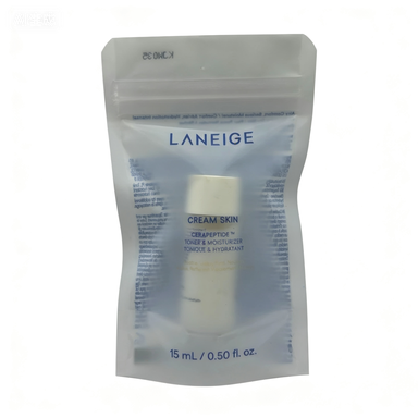 Laneige Cream Skin Cerapeptide Toner &Moisturizer Travel Mini 15ml
