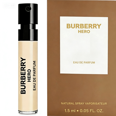 BURBERRY HERO for Men Perfume 0.05 oz 1.5 ml Eau de Parfum Spray