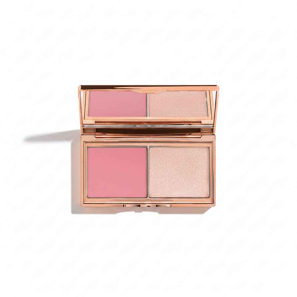 Charlotte Tilbury Hollywood Blush & Glow Palette with Left Shadow