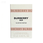 Burberry Her Elixir de Parfum EDP Intense Sample Spray .05oz / 1.5ml