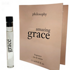 PHILOSOPHY AMAZING GRACE CARDED SAMPLES Vial EDT 0.04 FL.OZ./1.2 ML
