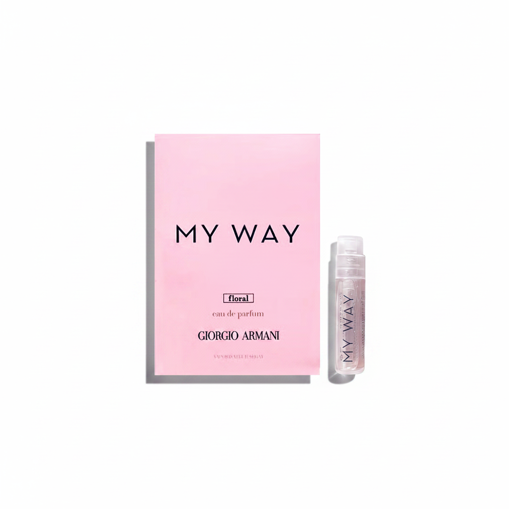 Giorgio Armani My Way Floral Flat Lay with Left Shadow