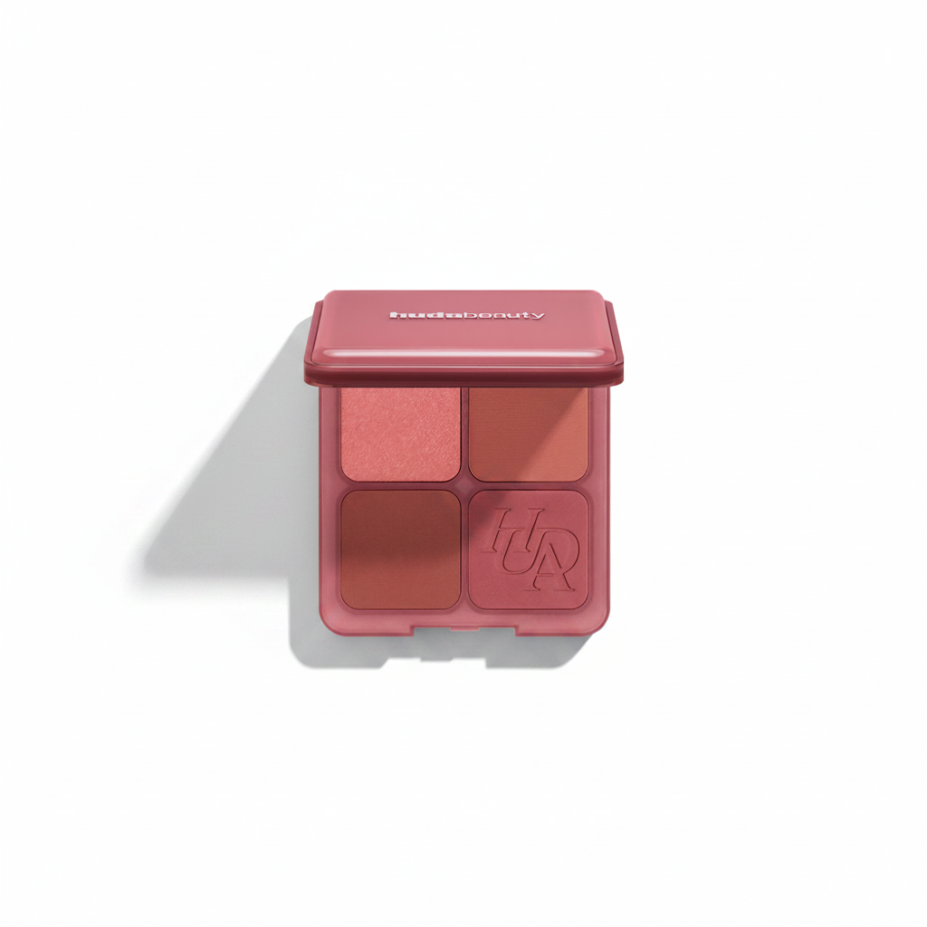 Huda Beauty Blush Filter Palette with Left Shadow