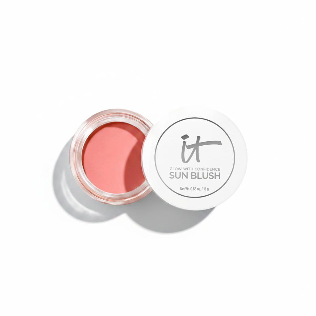IT Cosmetics Glow with Confidence Sun Blush - Soft Natural Shadow