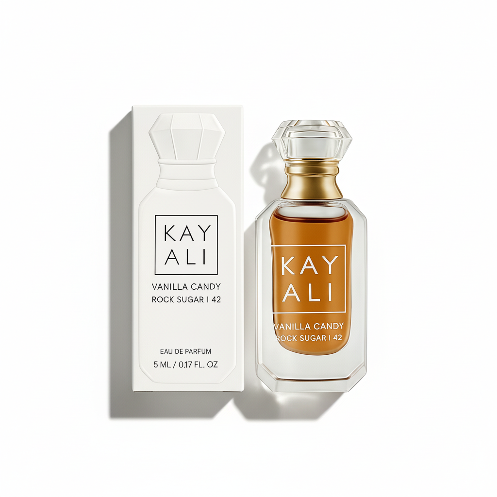 Kayali Vanilla Candy Rock Sugar 42 - Original Orientation with Left Shadow