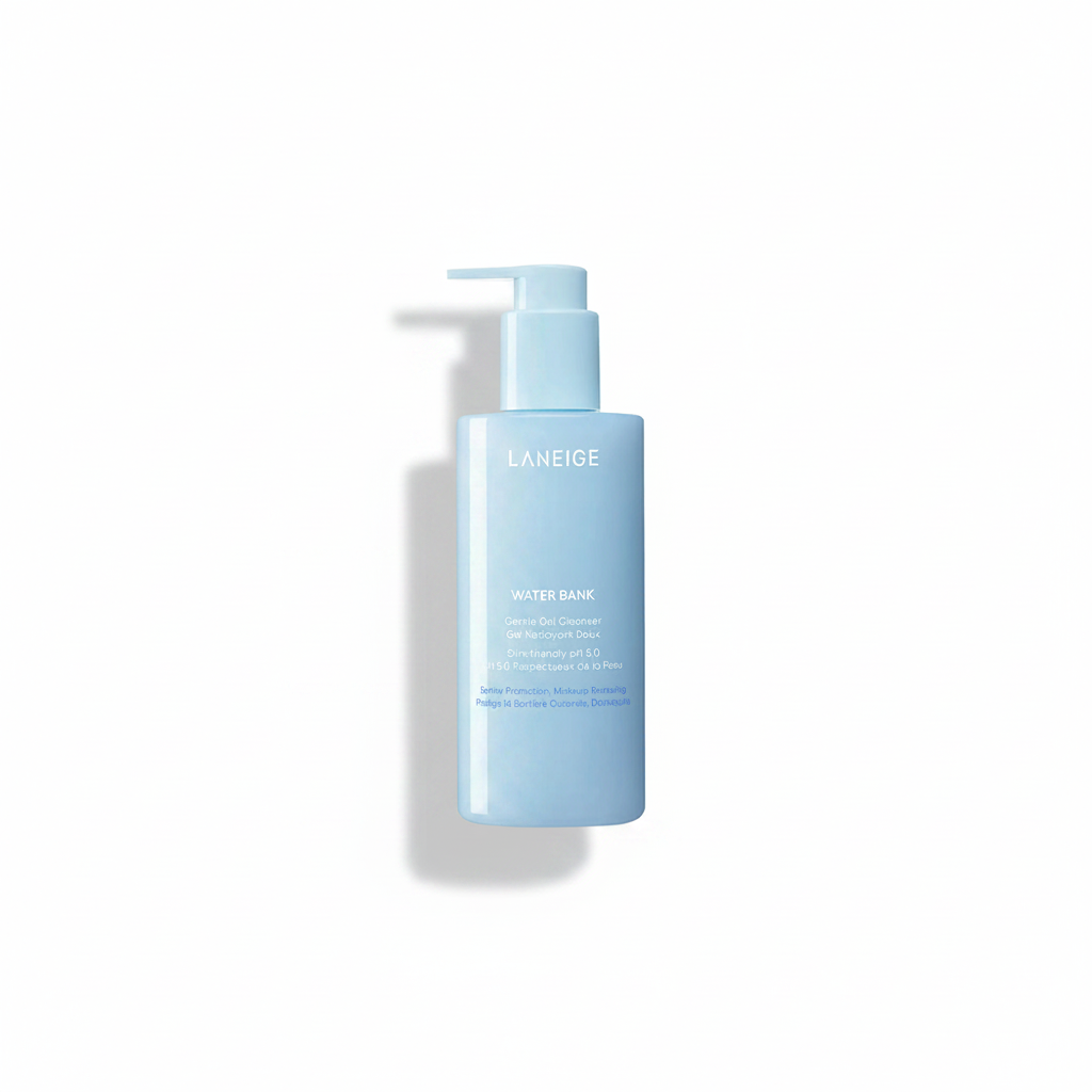 LANEIGE Water Bank Gentle Gel Cleanser - Soft Natural Shadow