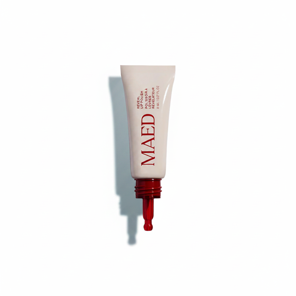 MAED Reveal Exfoliating Lip Polish - Left Shadow