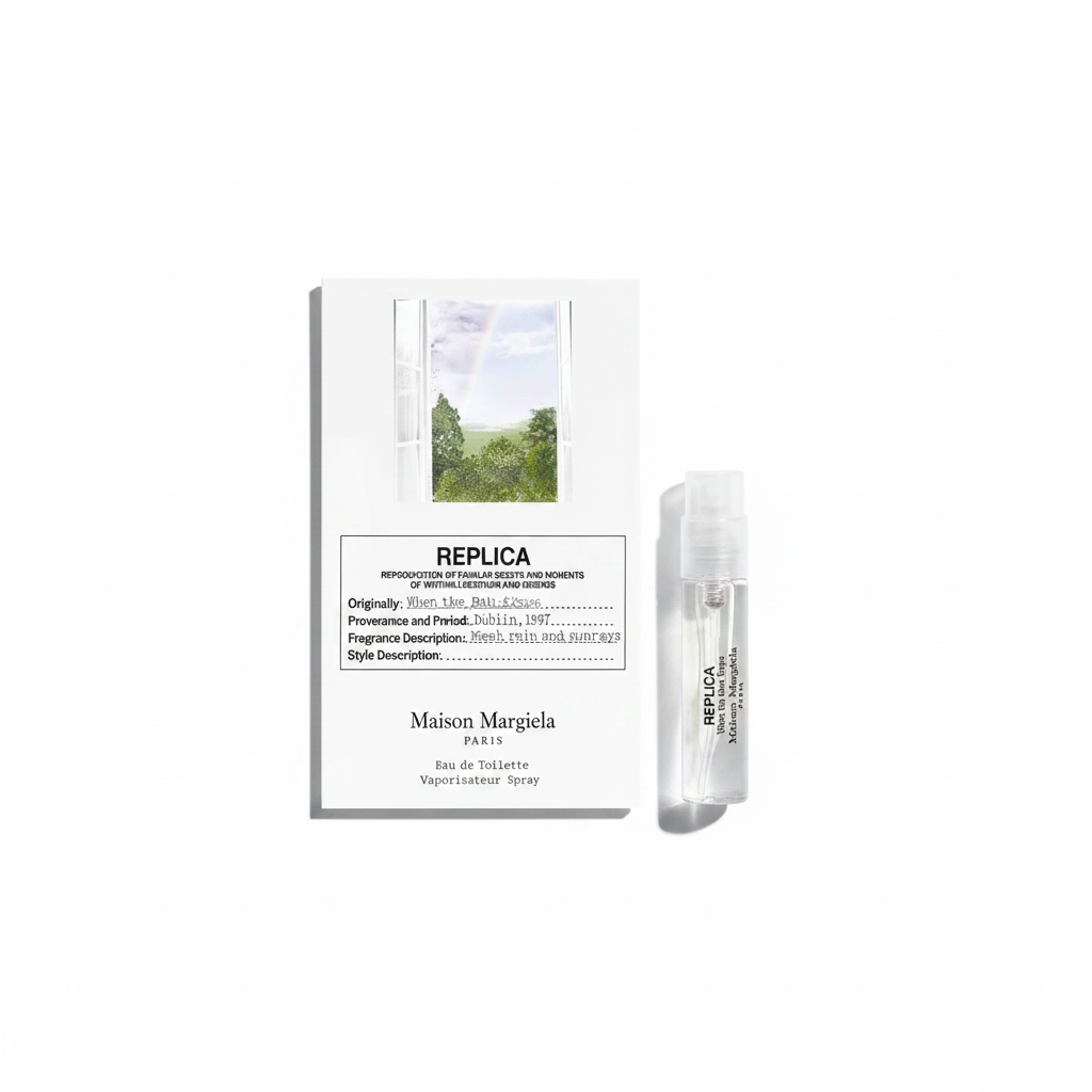 Maison Margiela When The Rain Stops Flat Lay with Left Shadow