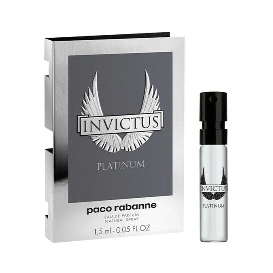 Paco Rabanne Men's Invictus Platinum EDP 0.05 oz Fragrances