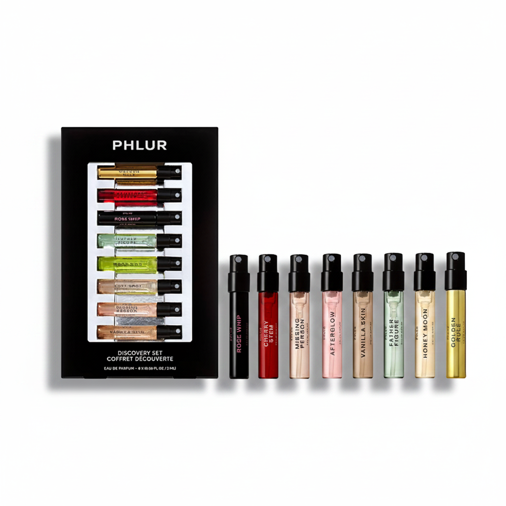 PHLUR Fragrance Discovery Set - Soft Natural Shadow