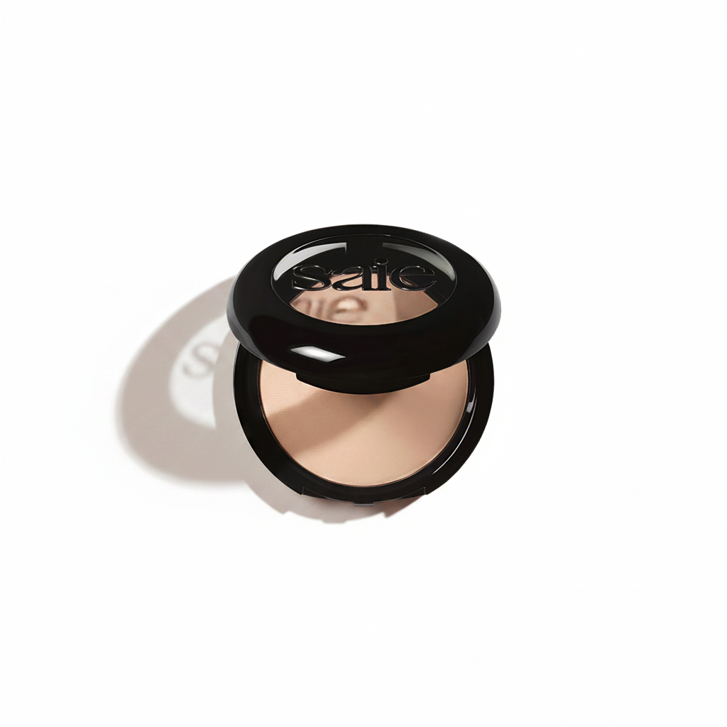 Saie Slip Tint Baked Setting Powder - Left Shadow