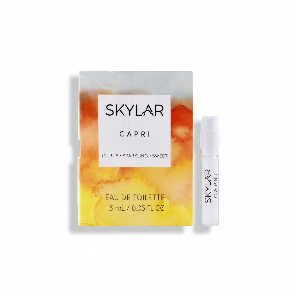 Skylar Capri EDT - 竖立+向左投影