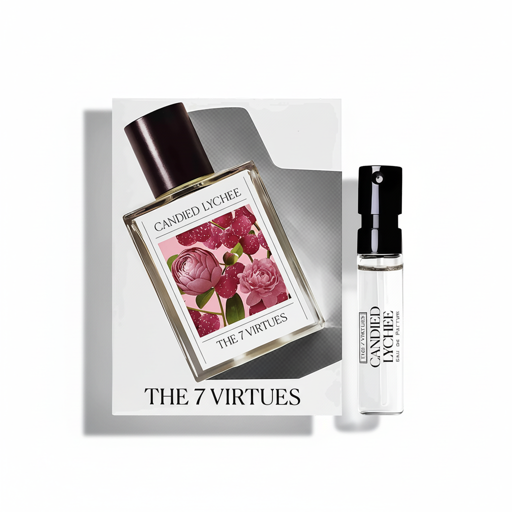 The 7 Virtues Candied Lychee - Original Orientation with Left Shadow