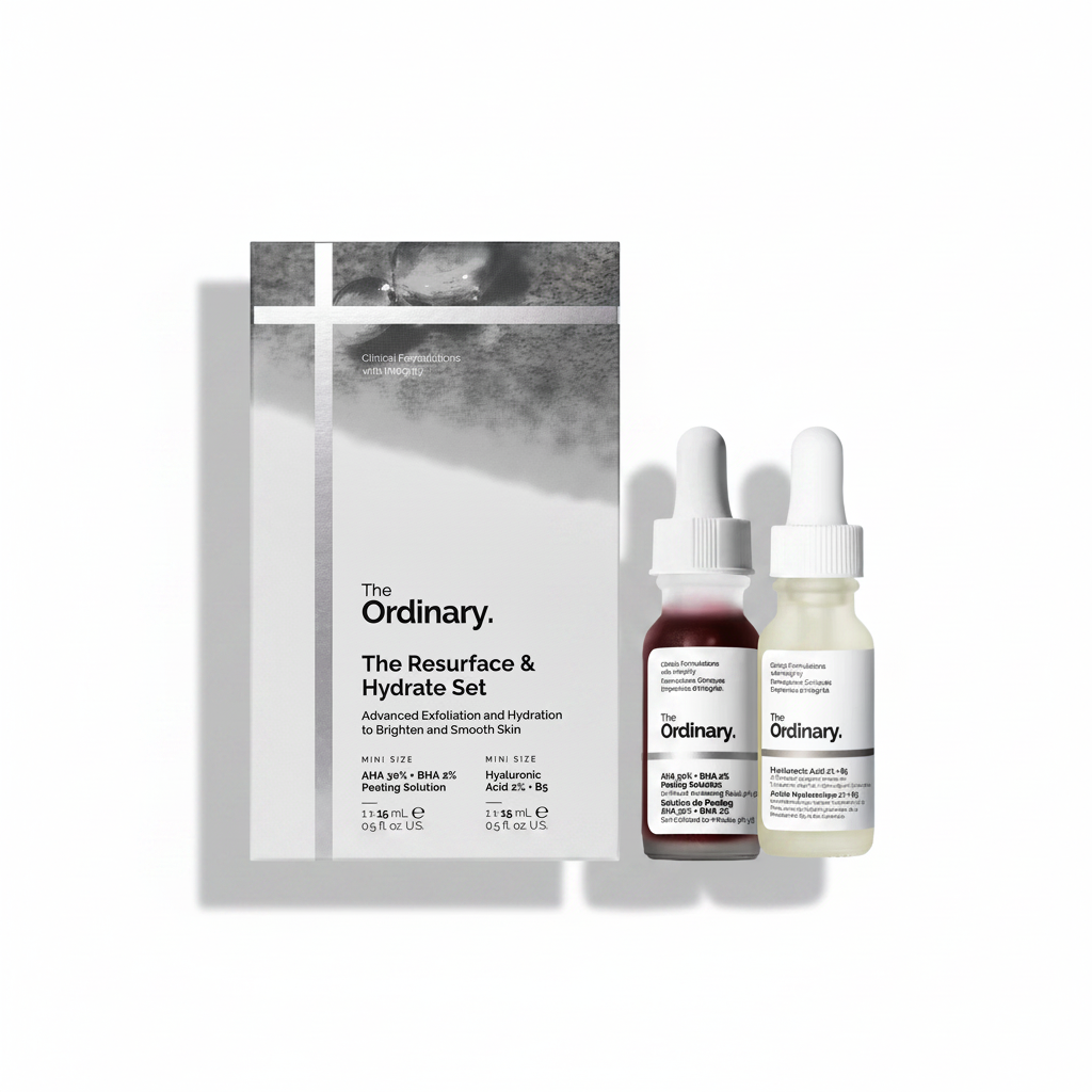 The Ordinary Resurface & Hydrate Set - Left Shadow