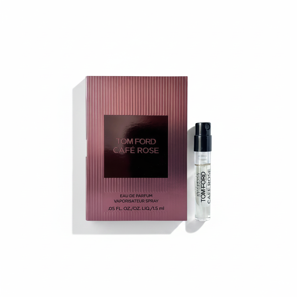 Tom Ford Café Rose - 竖立+向左投影