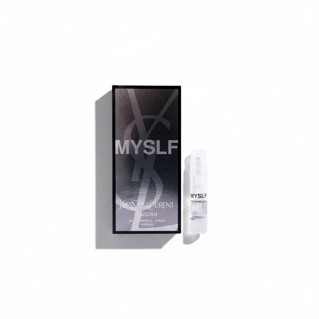 YSL MYSLF L'Absolu Flat Lay with Left Shadow