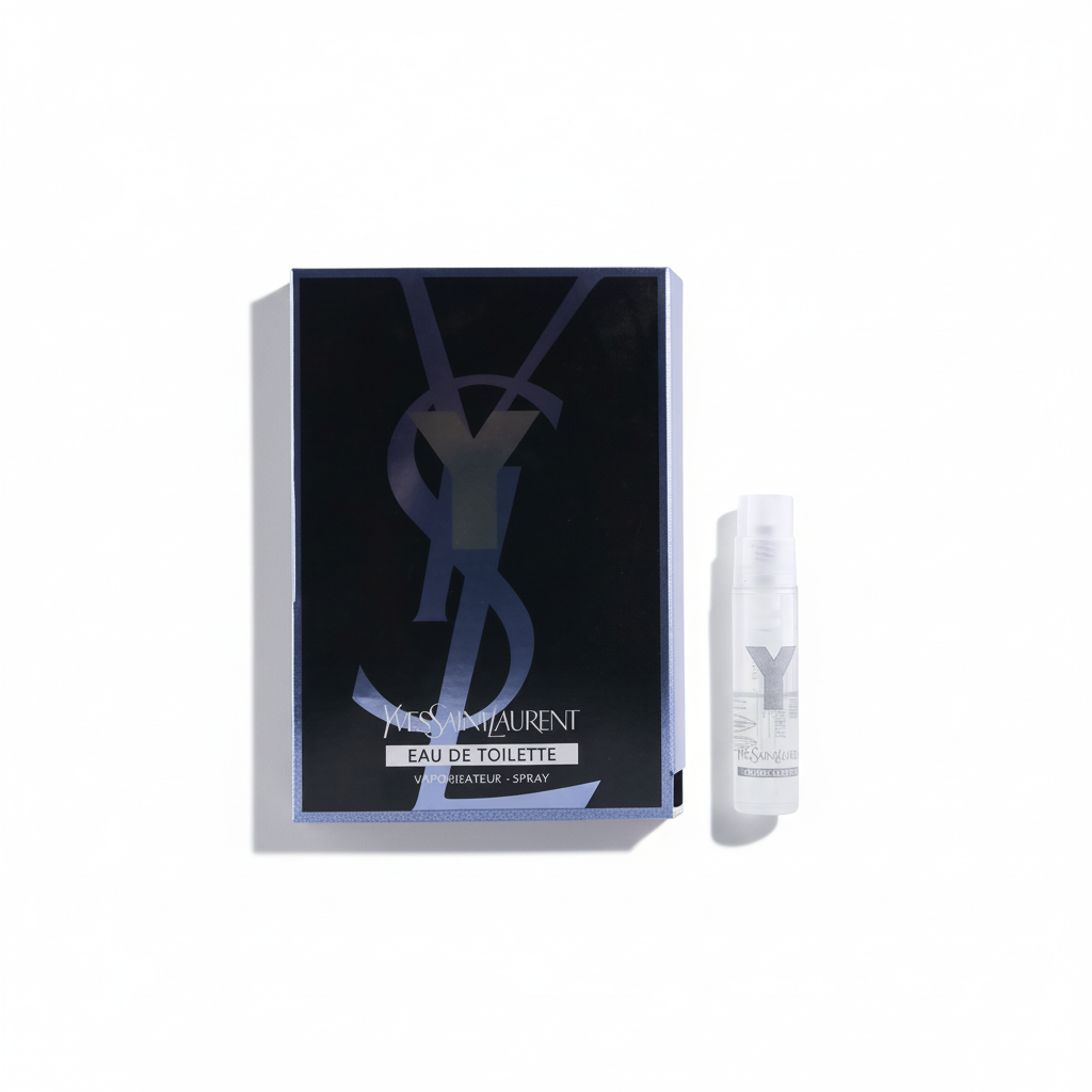 YSL Y Eau de Toilette - Flat Lay Retouched with Left Shadow